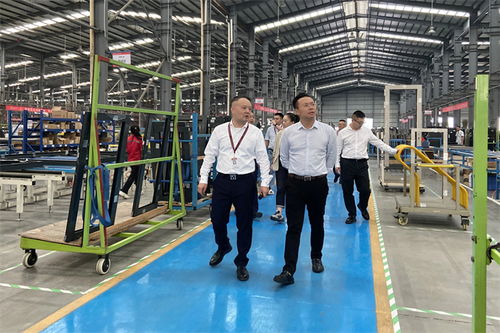 摩根集團領導一行蒞臨軒尼斯門窗參觀交流，共話技術創新合作